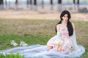 Yituyu Sweet Lolita Dress: Lin Yu Fairytale Lawn Photoshoot - image 6