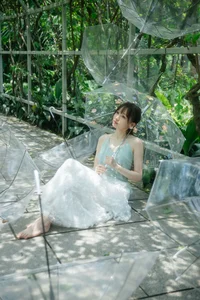 YiTuYu Art Language Vol 9879: Elegant Portrait Photography Featuring Xia Zhi Ya Cai - image 3