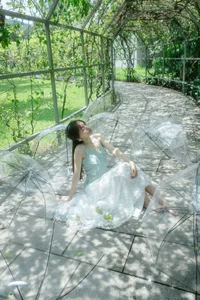 YiTuYu Art Language Vol 9879: Elegant Portrait Photography Featuring Xia Zhi Ya Cai - image 10