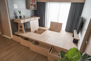 Japanese Minimalist Apartment Design with Clever Hidden Storage Solutions - image 10