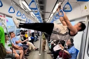Controversy Over Viral Bikini Photoshoot on Public Metro Train - image 3