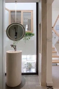 Optimizing Light and Space: A 65m2 Split-Level House Design in a Narrow Urban Alley - image 0